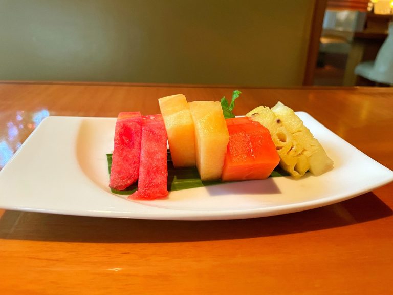 Fruits on a plate