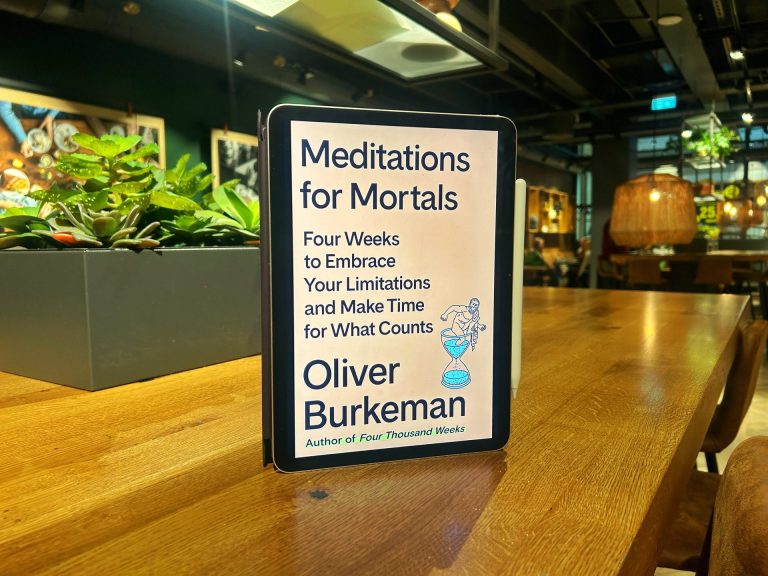 Meditations for Mortals Book Cover