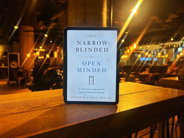 From Narrow-Blinded to Open Minded Book Cover