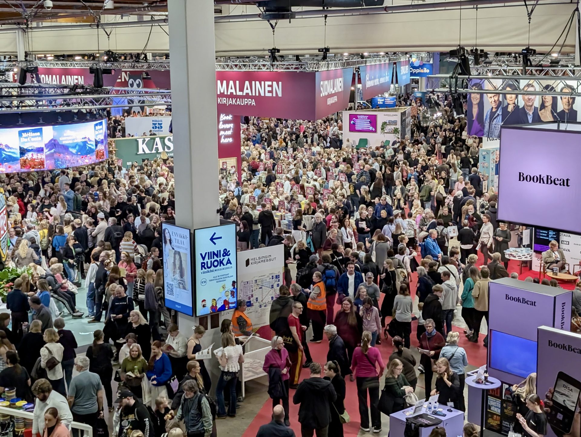 A Saturday at Helsingin Kirjamessut 2026
